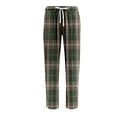 thumbnail image 4 of Zimjoy Men's Pajama Pants Comfy Elastic Waist Plaid Pajama Pant Casual Drawstring Warm Flannel Pajama Bottoms Soft Loose Sleep Bottom Christmas Pajama Bottoms with Pockets, Gray L, 4 of 4