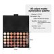 thumbnail image 4 of Matte Powder Eyeshadow Palette Cosmetics 40 Colors Earthy Eye Shadow Makeup Set Shimmer, 4 of 5