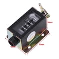 thumbnail image 2 of Mini Mechanical Manual Counter Counting 5 Digits Arithmometer Macaron, 2 of 5