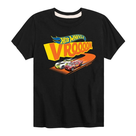 Hot Wheels - Vrooom - Toddler And Youth Short Sleeve Graphic T-Shirt
