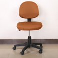 thumbnail image 2 of LNGOOR Office Chair Covers Stretchable Computer Universal Chair Seat Covers Stretch Rotating Chair Slipcovers Washable Spandex Desk Chair Cover Protectors Orange, 2 of 6