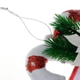 thumbnail image 4 of Adorno navideño Estrella Bastón Árbol de Navidad Puerta Colgante Decoración, Plástico Caña, 4 of 8