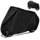 thumbnail image 1 of Funda protectora para motocicleta para exteriores, resistente a la intemperie y para todas las estaciones, color negro, ajuste universal con hebilla resistente al viento, diseño antirrobo, bolsa de, 1 of 5