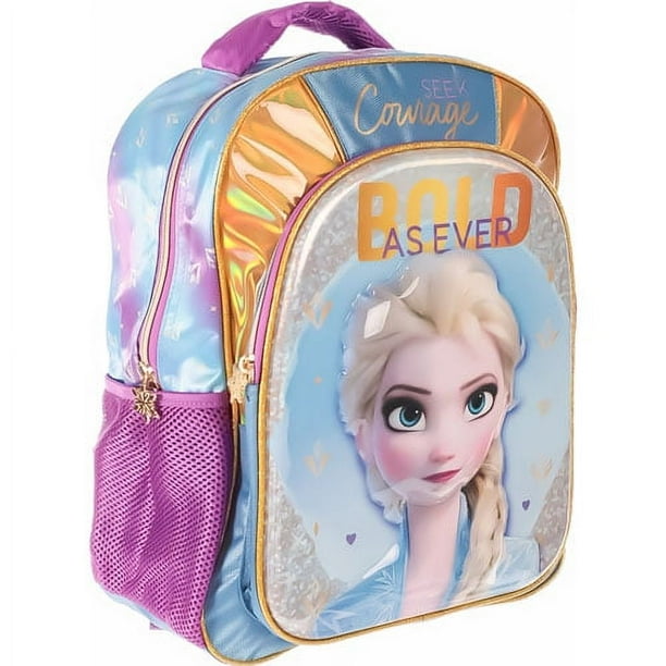Mochila Escolar Grande Primaria Ruz Disney Princesas Frozen Elsa