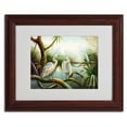 thumbnail image 3 of Trademark Fine Art "Three Herons" Canvas Art by Victor Giton, Wood Frame, 3 of 5