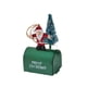 thumbnail image 5 of Adornos para árbol de Navidad con forma de buzón, colgante de metal con diseño vintage Papá Noel, 5 of 9