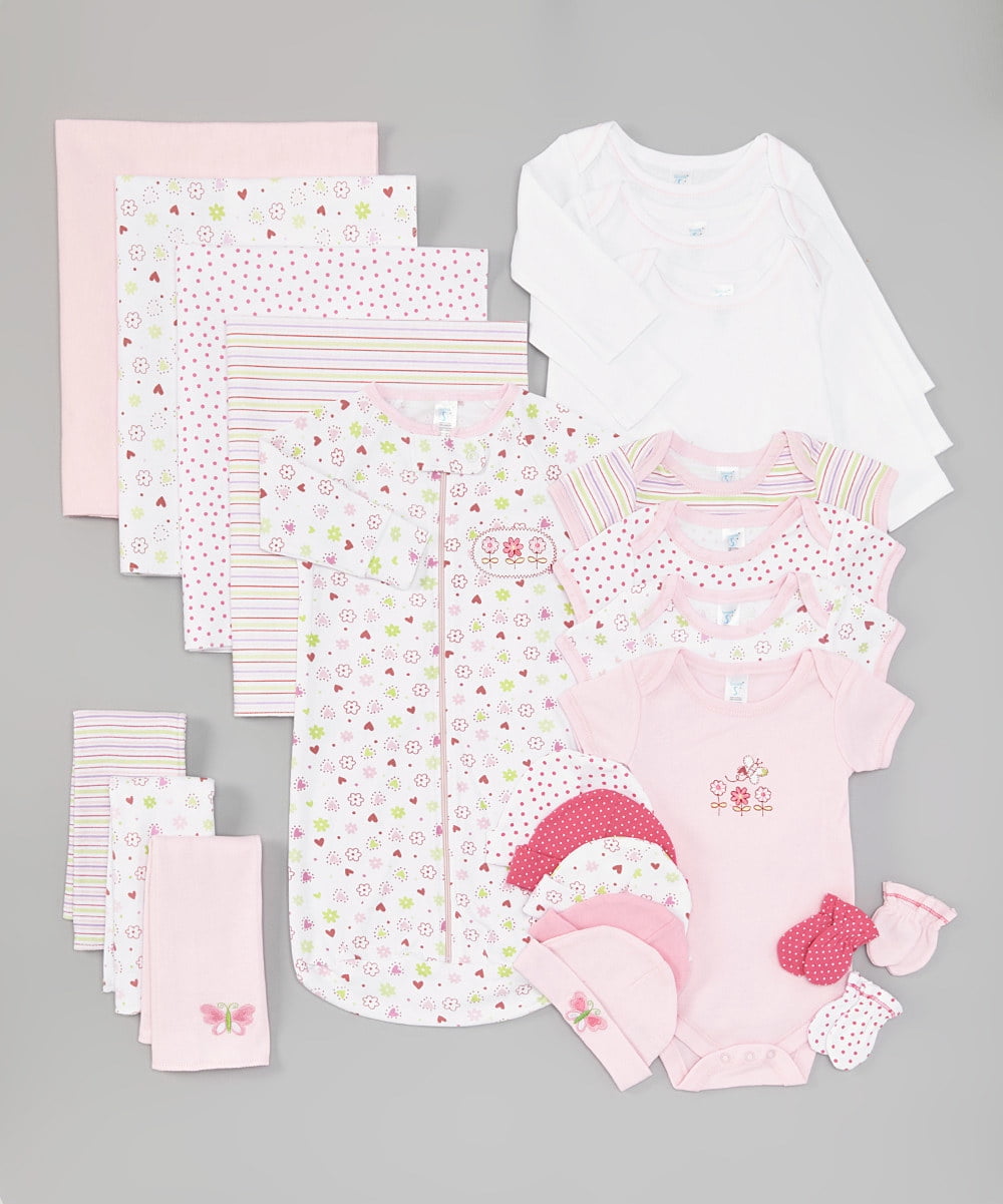 spasilk 23 piece baby shower layette gift set