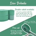 thumbnail image 4 of Hweilai 2 Pack Cravates de Jardin, Rouleaux de Ruban de Nylon Réutilisables pour les Plantes Grimpantes - 10mm x 10M - Vert, 4 of 5