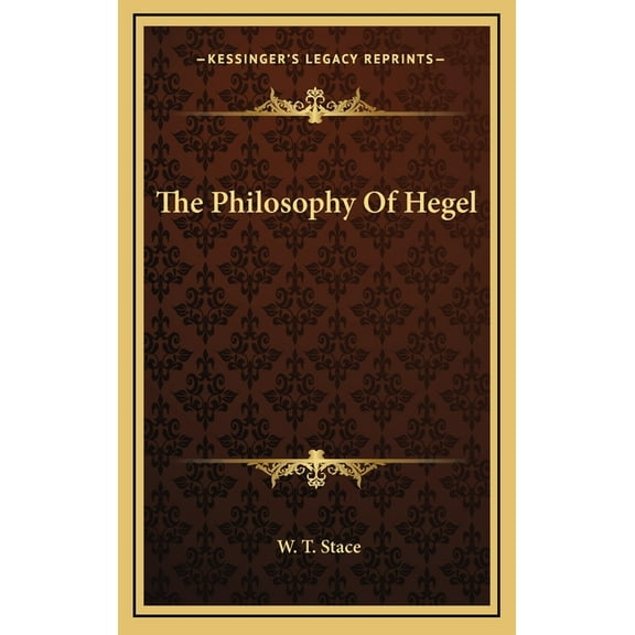 The Philosophy Of Hegel (Hardcover)