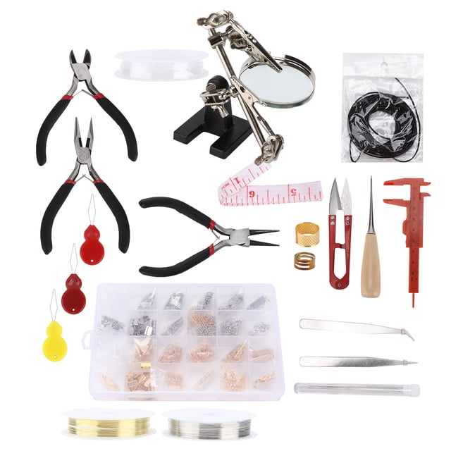 Earring Making Supplies, Jewelry Making Set Easy To Carry Practical Portable For Professional Use For Repairing For Jewelry Making For Beading