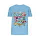 thumbnail image 2 of Fiudx Ofertas Del Día Blusas con Estampado de Flores para Mujer Top de Manga Corta con Cuello Redondo, 2 of 4