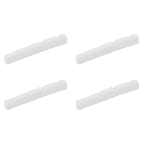 4X Tuerca Ranurada para Bajo de Hueso Curvado para 4 Cuerdas PB Precision , 4.2X3.2X4.6 / 4.6Mm