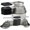 Black, variant on Measuring Cups Set 8 Stainless Steel Stackable Nesting Measuring Cups for Measuring Dry and Liquid Ingredients