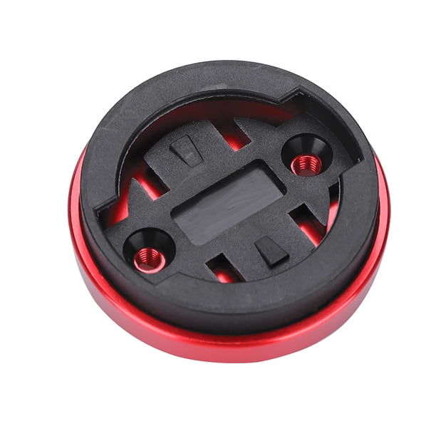 BOROCO Soporte para Odómetro De Eje De Bicicleta, Soporte para Ordenador De Bicicleta De Montaña Y Carretera, Tapa Superior para Auriculares, Cronómetro, Soporte para Velocímetro GPS(红色)