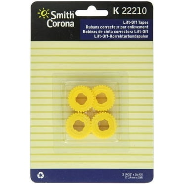 Smith Corona K22210 Lift-Off Correcting Tape Spools, Pack of 2