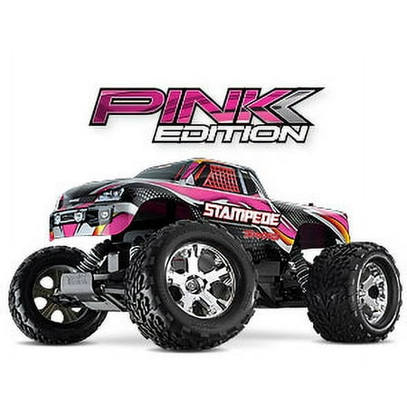 Traxxas 360541T5 1:10 Stampede Monster Truck RTR with 2.4GHZ; Pink