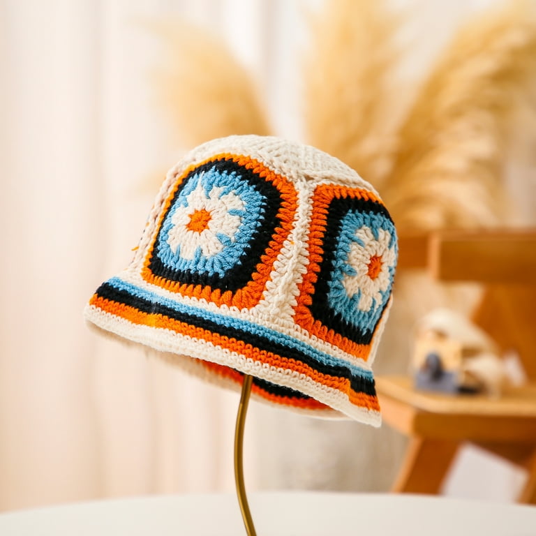 Crochet Spring Fall Autumn Winter Bucket Hat Fall Winter Hats Women Ac –  woolsyhats