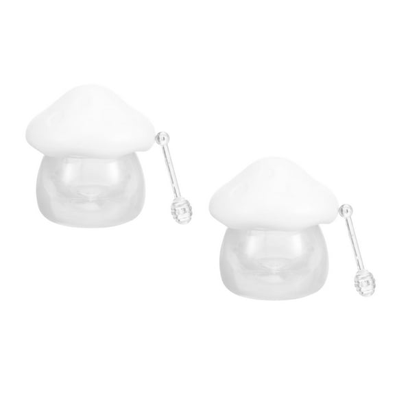 2 Sets Lotion Dispenser Bottle Container Empty Lip Gloss Bottles Tube Travel White