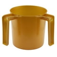thumbnail image 2 of YBM Home Plastic Round Wash Cup BA157- 4 pack - Gold, 2 of 3