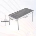 thumbnail image 4 of Mesa IGT portátil de aleación de aluminio para acampar, mesa plateada, equipo para exteriores, combinación gratuita, mesa de 2 unidades, 4 of 4