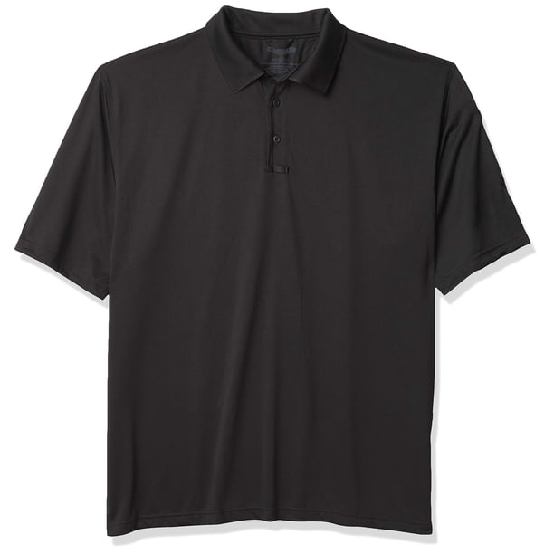 Camisa Polo Tru-Spec para Hombre 3XL Negra de Poliéster Rendimiento