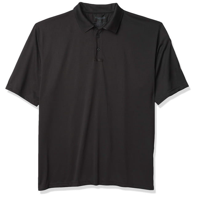 Camisa Polo Tru-Spec para Hombre 3XL Negra de Poliéster Rendimiento