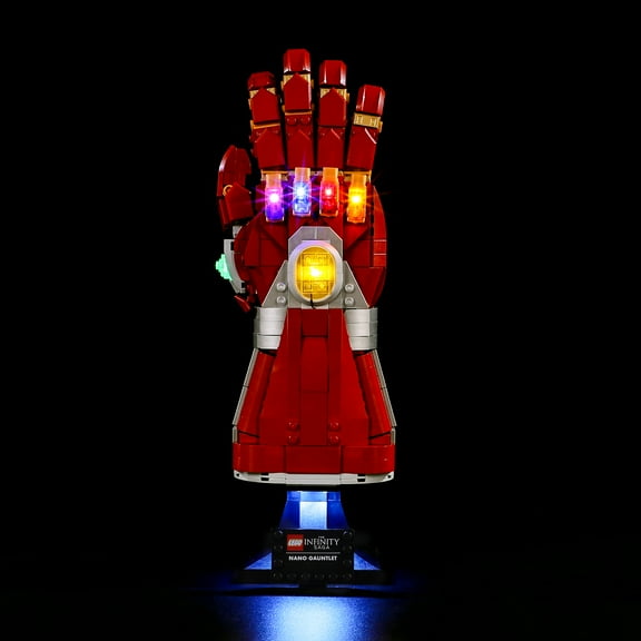 Q&C Lighting Led Light Kit Lighting Set Compatible With The Lego Super Heros The Avengers Nano Gauntlet ﻿ 76223 Building Blocks Without Lego Set