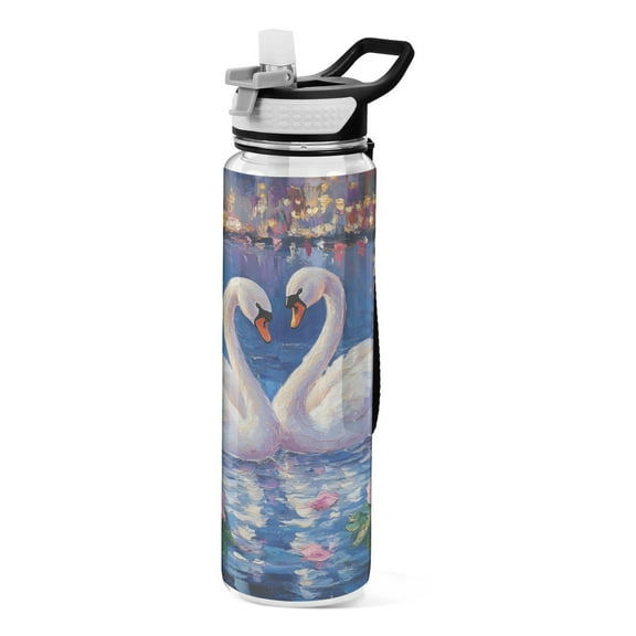 BZSMCE Sport Bottle Eternals Love's Reflection Outdoor sports Water Bottle Size: 10.4x3in