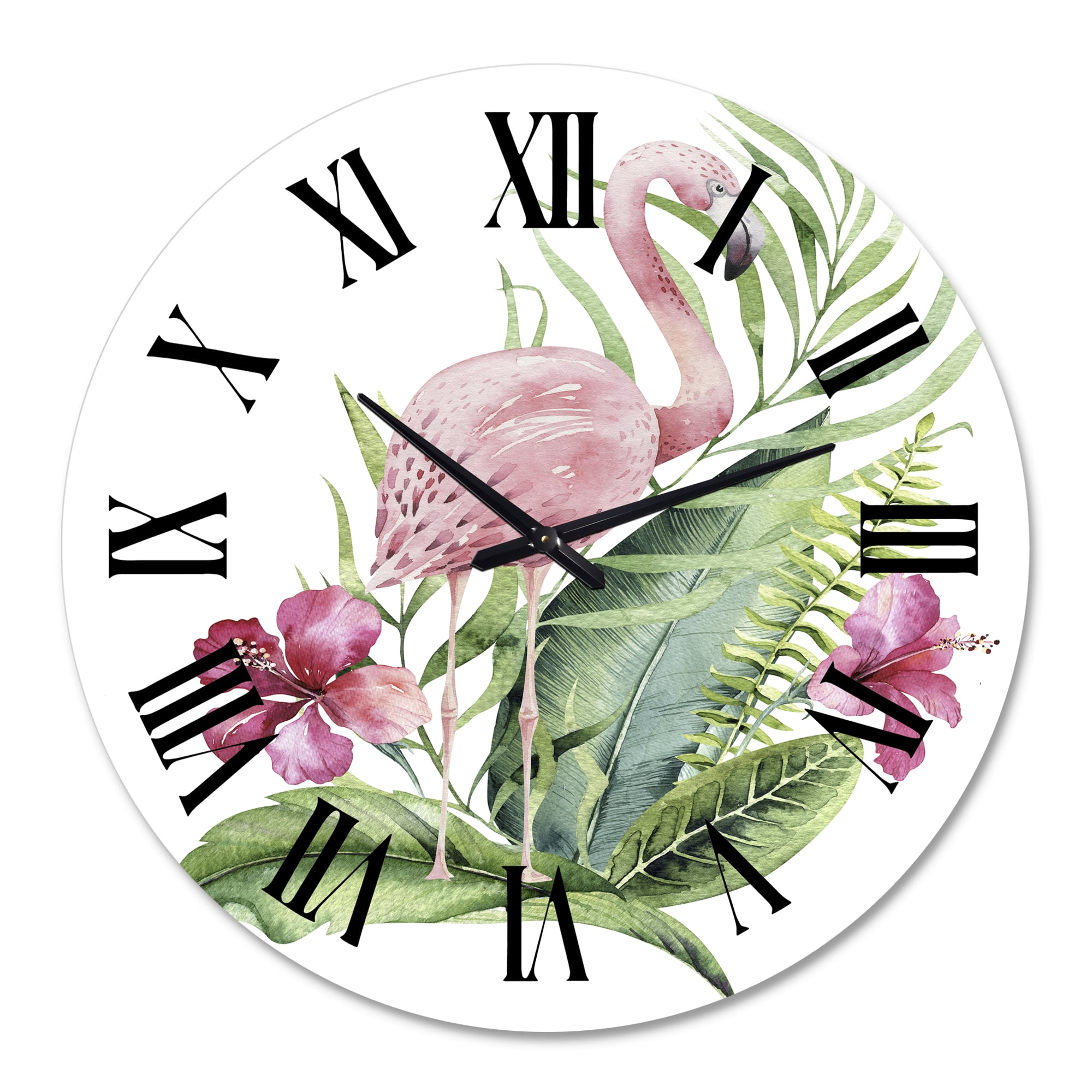 Designart 1 in Quartz Traditional Wall Clock
