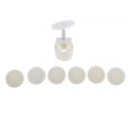 thumbnail image 1 of 2x 50/75 / 100g de Tarta de de Flor Forma Forma Forma de Decoración de Tarta de de 6 Sellos 2 piezas, 1 of 9