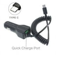 thumbnail image 2 of 30W Car Charger for Samsung Galaxy A51/A50/A20/A10e/A01 - Type-C Power Adapter DC Socket Fast USB Port Coiled Cable USB-C, 2 of 5