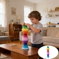 thumbnail image 2 of Wooden Stacking Stones, 20 Pcs Rainbow Balancing Rocks, Educational Stacking Blocks for Color Learning, Montessori Toys, Sensory Building Blocks, Fun Family Game, Stress Relief Desk Toys, 2 of 8
