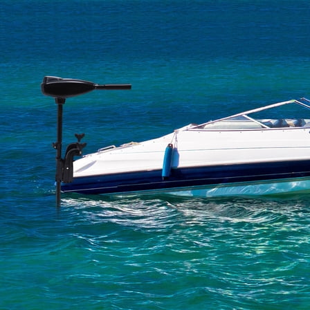 80Lbs 12V 1.2HpThrust Electric Trolling Motor Fishing Boat Outboard Motor Engine