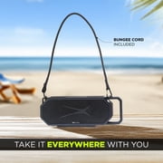 Altec Lansing HydraShock 2.0 EverythingProof™ Bluetooth Speaker, 20H Playtime, HyperEdge LED, Qi Wireless Charging, IP67 Waterproof, Party Sync, USB-C Fast Charge