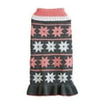 thumbnail image 1 of Winter Warm Pet Cat and Dog Sweater - Star Pattern Knitted High Neck Pullover  Cold Weather Pet Coat  Suitable for Small and Medium-sized Dogs, 1 of 6