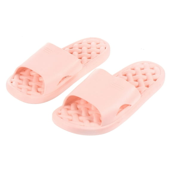 HOOWIFFY Bathroom Slippers Plastic 1 Pair 9.6285Inch