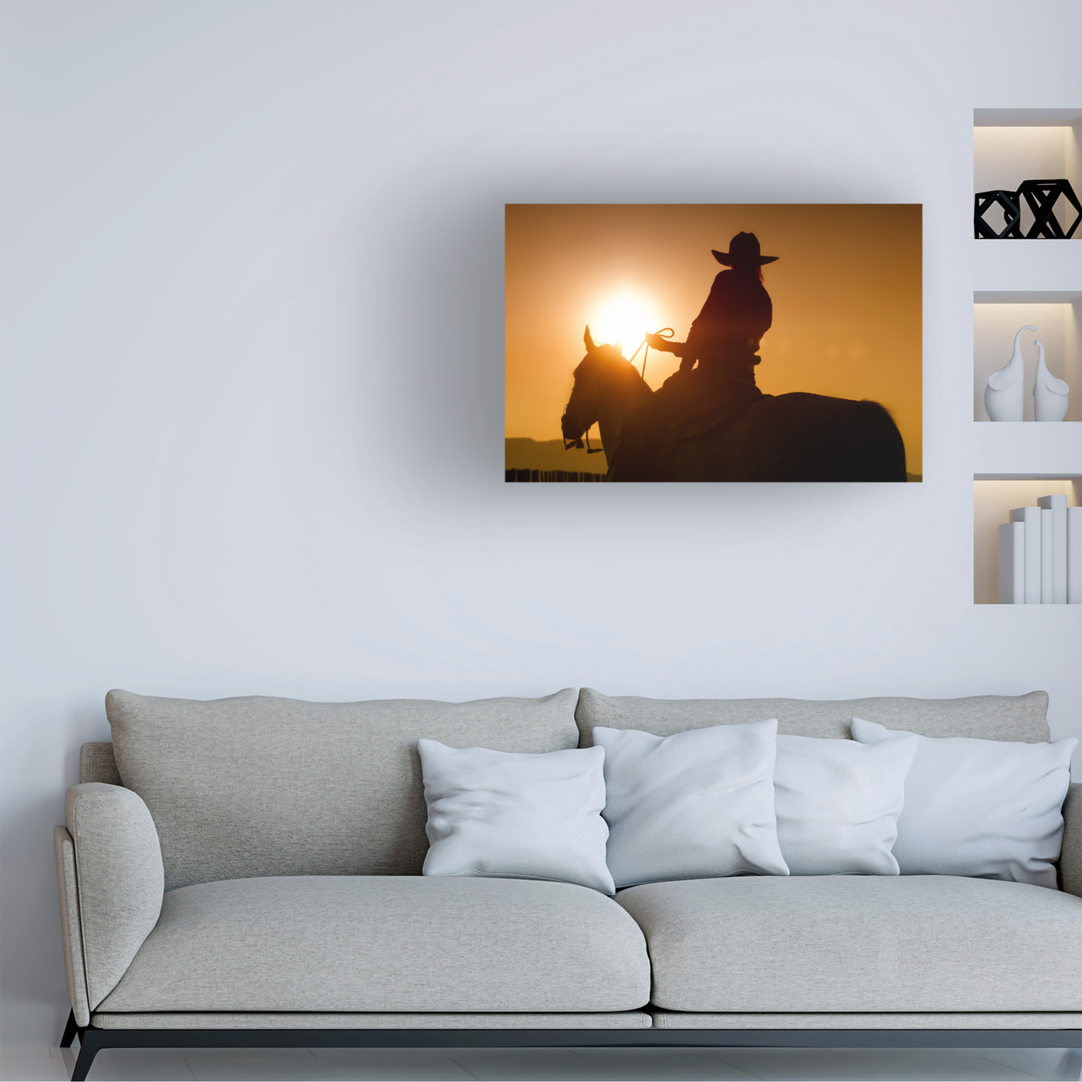 Canvas Wall Art - Lisa Dearing 'Last Run' Wall Art for Living Room, Bedroom, or Office Décor by Trademark Fine Art - 19 x 12 Inches