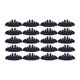 thumbnail image 1 of 20 insertos para gorras de béisbol, cómodos forros para gorras de golf para adultos. Negro 29cmx12.5cm, 1 of 9