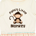 thumbnail image 4 of Inktastic Papas Little Monkey Boys Funny Girls Toddler Dress, 4 of 5