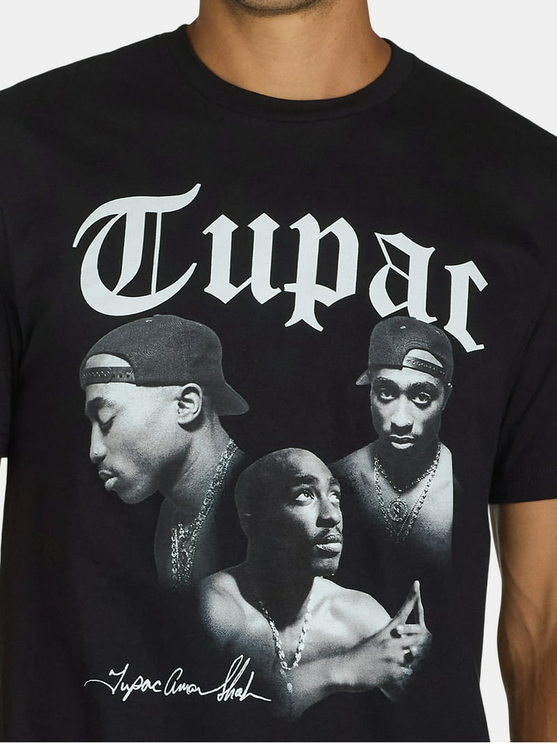 Tupac Men's & Big Men's All Eyez on Me Graphic Tee with