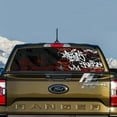 thumbnail image 3 of Rear Window Decal for Trucks – Red Tag 65 x 20 Inches, Weatherproof Perforated Vinyl See-Through Graphic, Fits Most Pickup Trucks & SUVs, 3 of 7