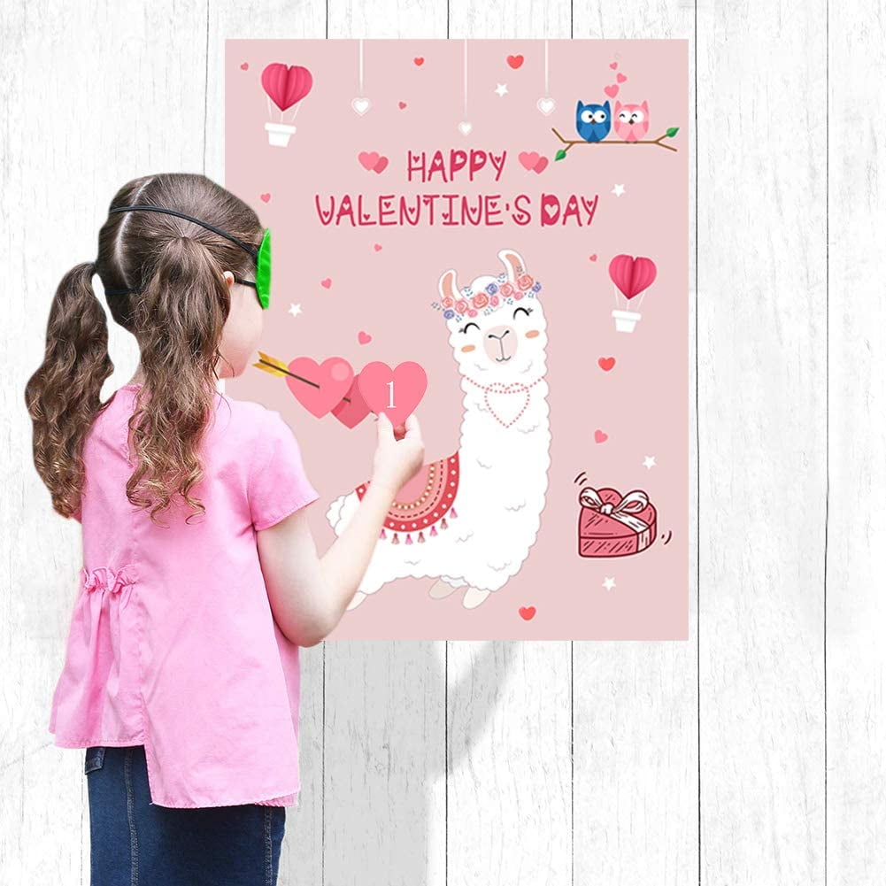 Valentine S Day Games For Kids Pin The Hearts On The Llama V Dayclassroom School Party Supplies Favors Walmart Com Walmart Com Valentine S Day Games For Kids Pin The Hearts On The Llama V Dayclassroom School Party Supplies Favors Walmart Com Walmart Com