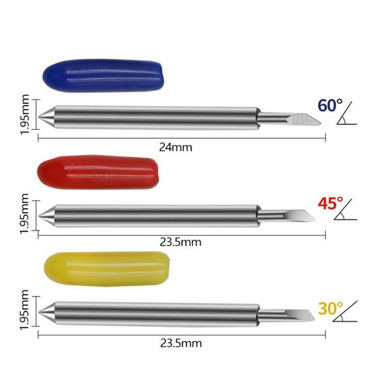 Cricut German Carbide Replacement Blades 45° (3-Pack) –