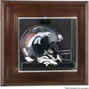Denver Broncos Brown Frame Mini Helmet Display Case