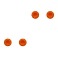 thumbnail image 4 of sweethay Paquete de 2 Gamepad Thumbstick Cover Joystick Grips Caps Controlador de juegos Reemplazo de piezas de repuesto para One Orange Naranja 2piezas, 4 of 6