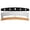 A, variant on Zzbeans Rocking Pizza Cutter, Two-Handle Semicircular Pizza Knife with Wooden Handle, Stainless Steel Rocker Blade Cutter for Pizza Cheesecake Brownies, Dishwasher Safe Kitchen Slicing Tool