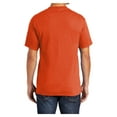 thumbnail image 2 of Mens Core Blend Cotton/Polyester Tee Shirt Orange 4XL, 2 of 6