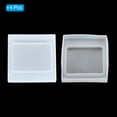 thumbnail image 3 of Uxcell Light Switch Guard Cover Blank Wall Plate Panel Switch Protector Dustproof Waterproof Cover Translucent 4 Pack, 3 of 5