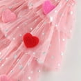 thumbnail image 6 of GYRATEDREAM Toddler Girl Layered Tulle Tutu Dress Summer Dress Strap Star Heart Dress Sleeveless Backless Princess Birthday Formal Wedding Party Dresses, 6 of 9