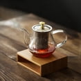 thumbnail image 4 of Calentador de té de bambú Tetera para el hogar Calentador de calefacción Base tetera Estufa caliente Accesorios para té Cocina Fugacal NO, 4 of 7